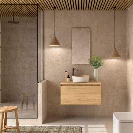 Mueble de baño MARA 1 cajon roble 800