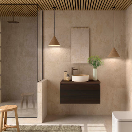 Mueble de baño MARA 1 cajon eucalipto 800