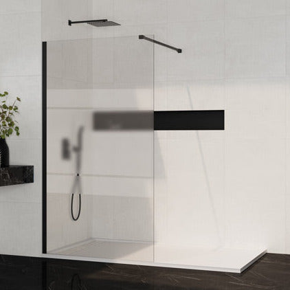 Mampara de ducha SCREEN negro frost