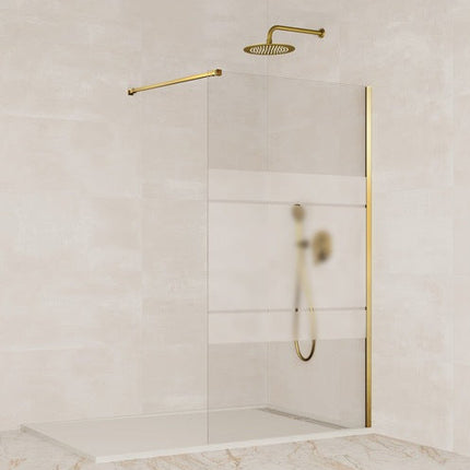 Mampara de ducha SCREEN oro frost