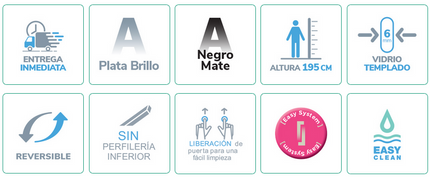 mampara PRISMA icons