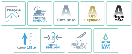 Mampara Nardi NA307 icons