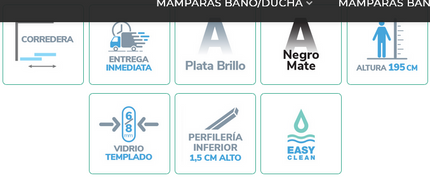 kicons Mampara ESTRELLA ET101 