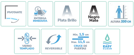 icons mampara PIVOT PV503 + PV513