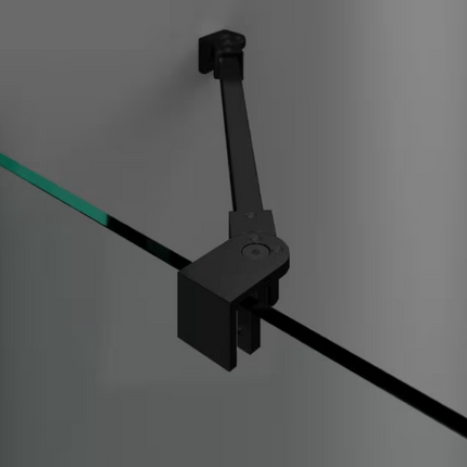 barra negro para mampara screen