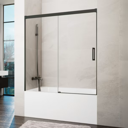 Mampara BASIC Bañera Negro