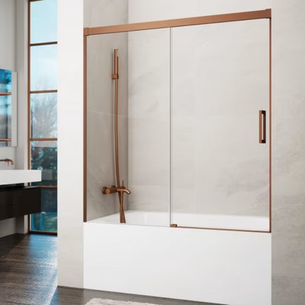 Mampara BASIC Bañera Cobre