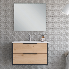 Mueble de Baño Duox 2 cajones 80 cm