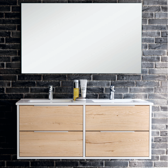 Mueble de Baño Duox 4 cajones 120 cm