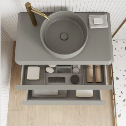 Mueble Dai con Lavabo Sobre Encimera 