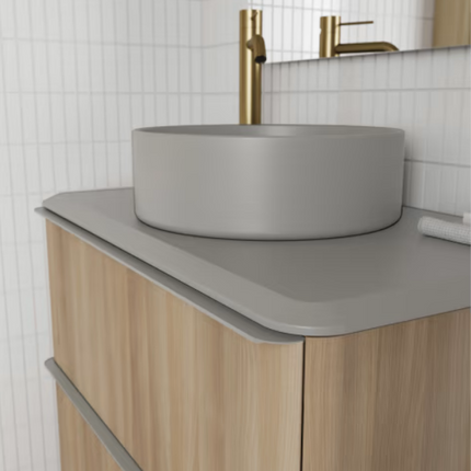 Mueble Dai Royo con Lavabo Sobre Encimera de lado