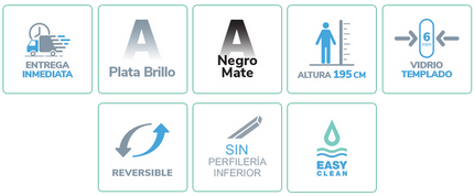 icons Mampara Ducha NARDI NA502