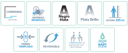 icons mampara angular siena ie607 