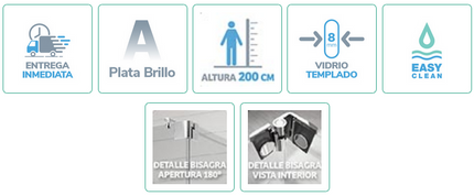 icons mampara fresh fr423