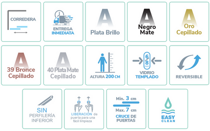 icons Mampara URBAN UR100 