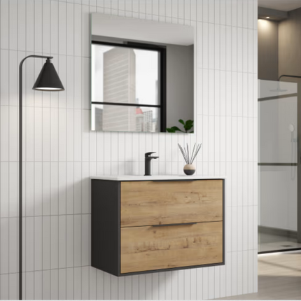 Mueble de Baño Duox de Neutrum Estructura negra