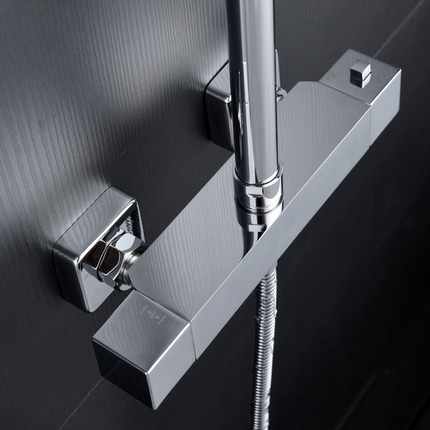 Conjunto Ducha Termostático ART de Imex Cromo | Seguridad y Calidad Probadas