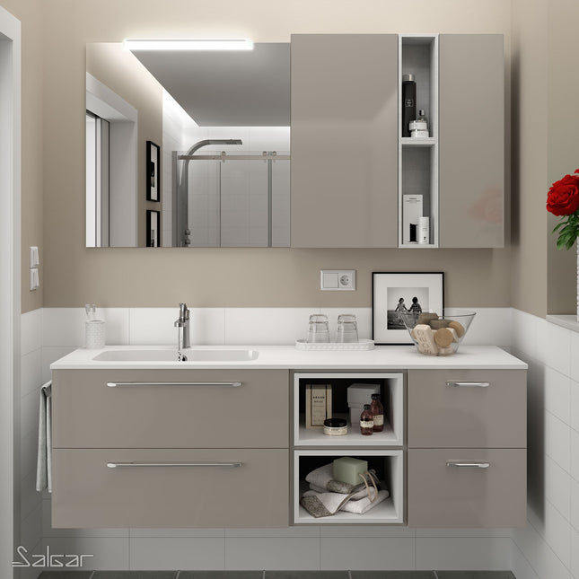 Espejo baño SENA Salgar montado