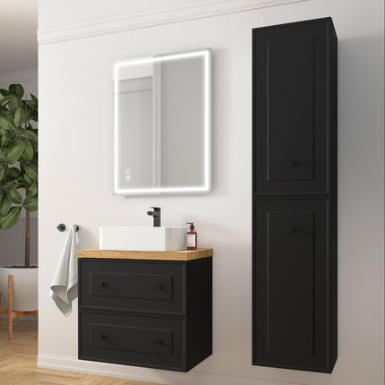 Mueble de baño RENOIR negro 60