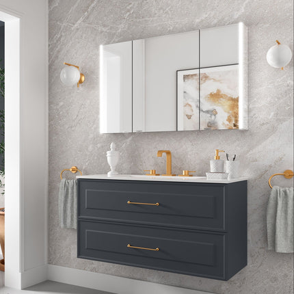 Mueble de baño RENOIR azul noche 100