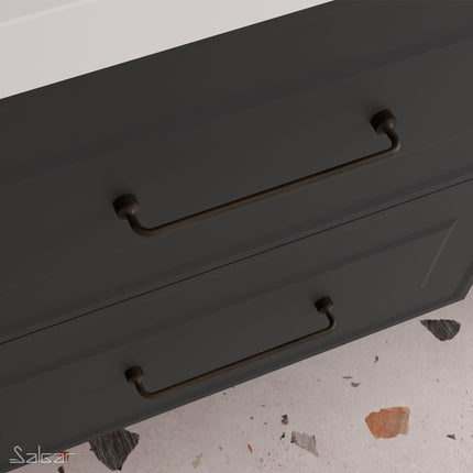 Tirador STYLE 192 laton en mueble