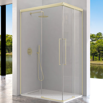 Mampara PAVÍA AI607 + AI607 oro