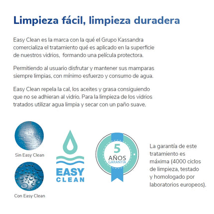 mampara LIBERTY LI102 easy clean