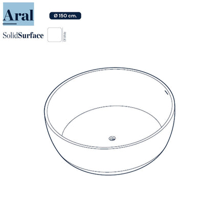 Croquis Bañera ARAL