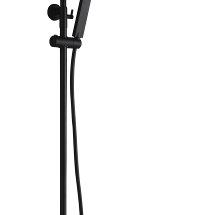 Grifo Monomando de Ducha ARTde Imex - Negro Mate | Diseño Moderno y Barra Telescópica