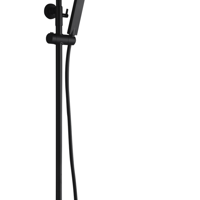 Grifo Monomando de Ducha ARTde Imex - Negro Mate | Diseño Moderno y Barra Telescópica