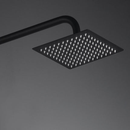 Grifo Monomando de Ducha ARTde Imex - Negro Mate | Diseño Moderno y Barra Telescópica