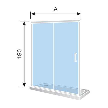 mampara BELLA BL102 medidas