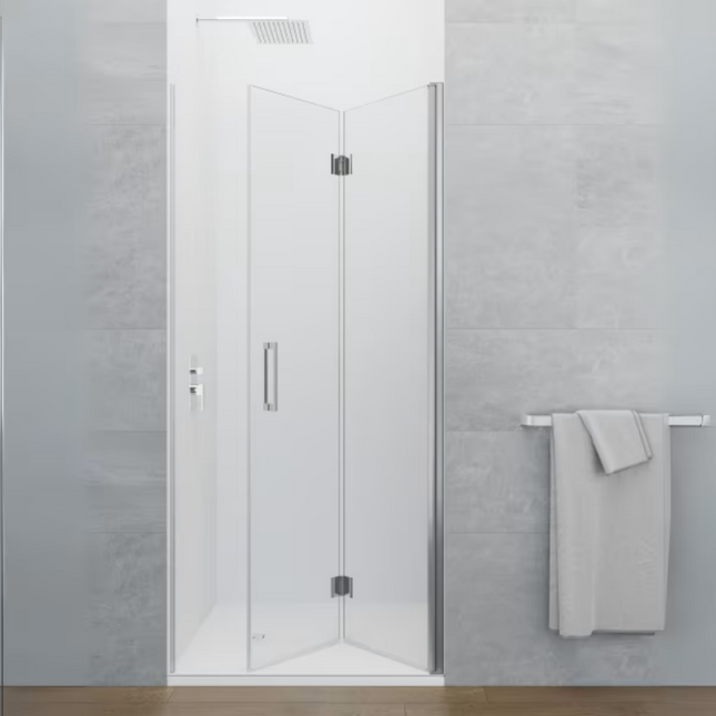 Mampara GLASS PLEGABLE Cromo