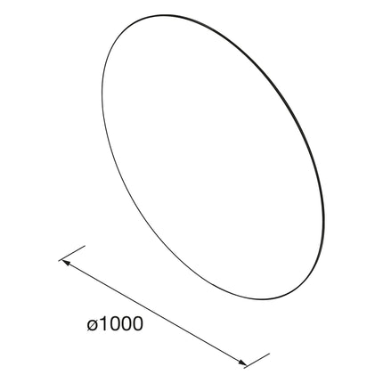 Espejo circular OASIS 100cm