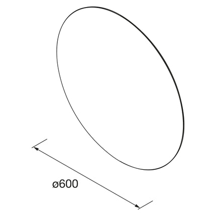 Espejo circular OASIS 60 cm