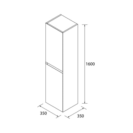croquis Pilar Auxiliar MARA 2 Puertas