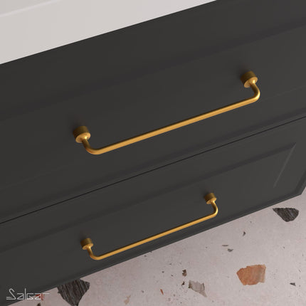 Tirador STYLE 192 oro en mueble