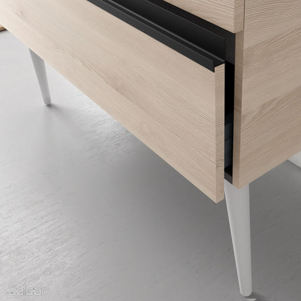 Tiradores SPIRIT cromo negro