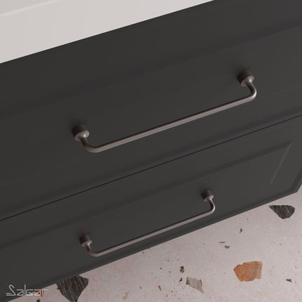 Tirador STYLE 192 plata en mueble