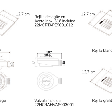 Plato de Ducha Extraplano FONTANA de Kassandra