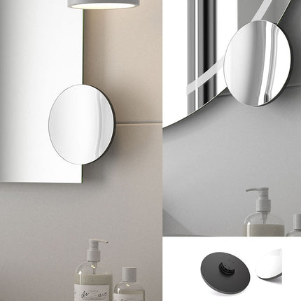 Espejo De Baño Santorini | Luz Led Frontal Y Trasera | Marco Fino | 3 Tonos De Luz | Ip44