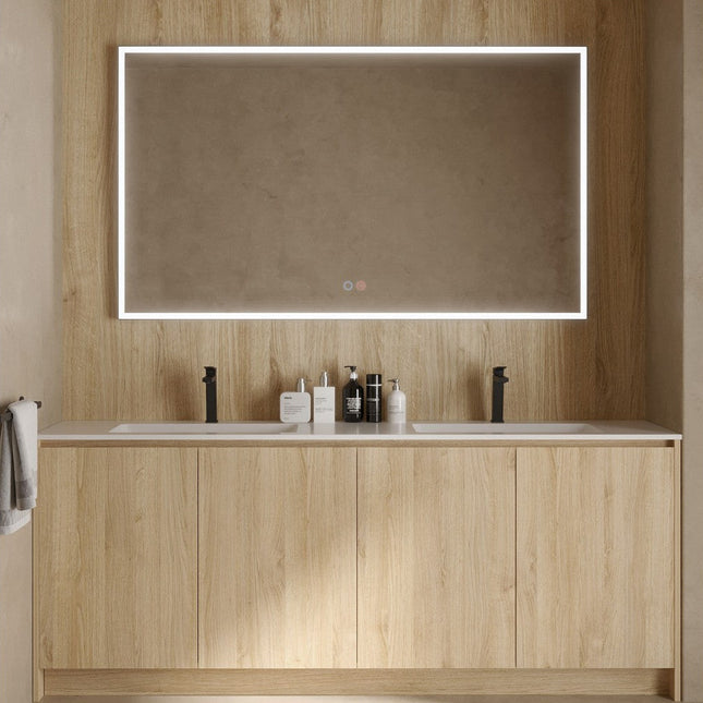 Espejo de baño Led Cuadrado SUIZA