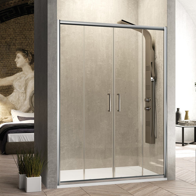 Mampara BELLA BL100 plata