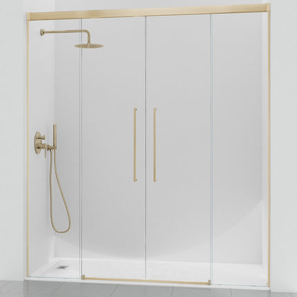 Mampara Ducha PAVÍA AI100 oro cepillado