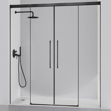 Mampara PAVÍA AI100 negro mate