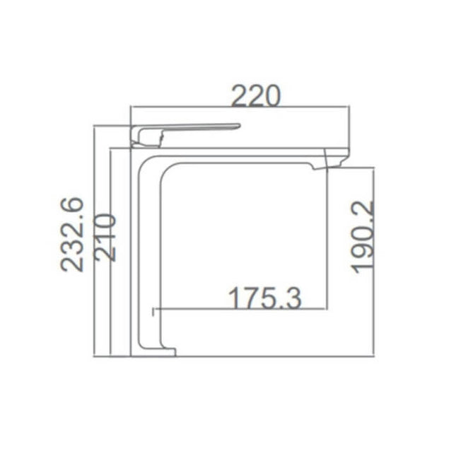 Grifo De Lavabo Alto Negro Mate FIJI | Diseño Moderno | Acabado Antihuellas | IMEX