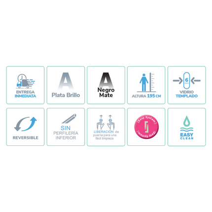 iconos mampara prisma.