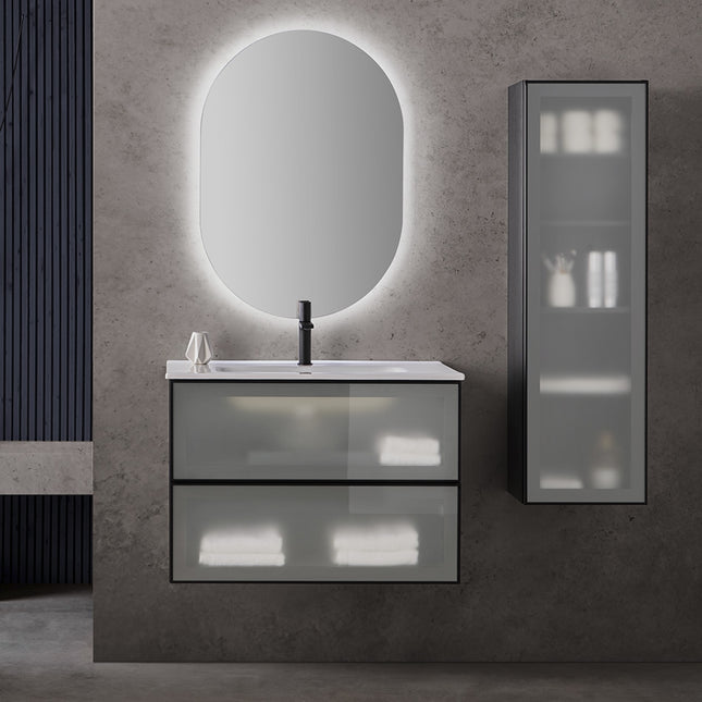 Mueble de Baño KOBA de Sanchis Cristal transparente