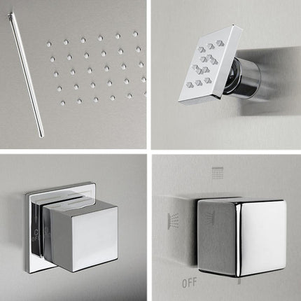 Detalle Columna Hidromasaje MELIANA