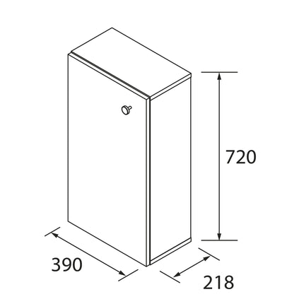 Medidas Módulo Compacto MARVILLE